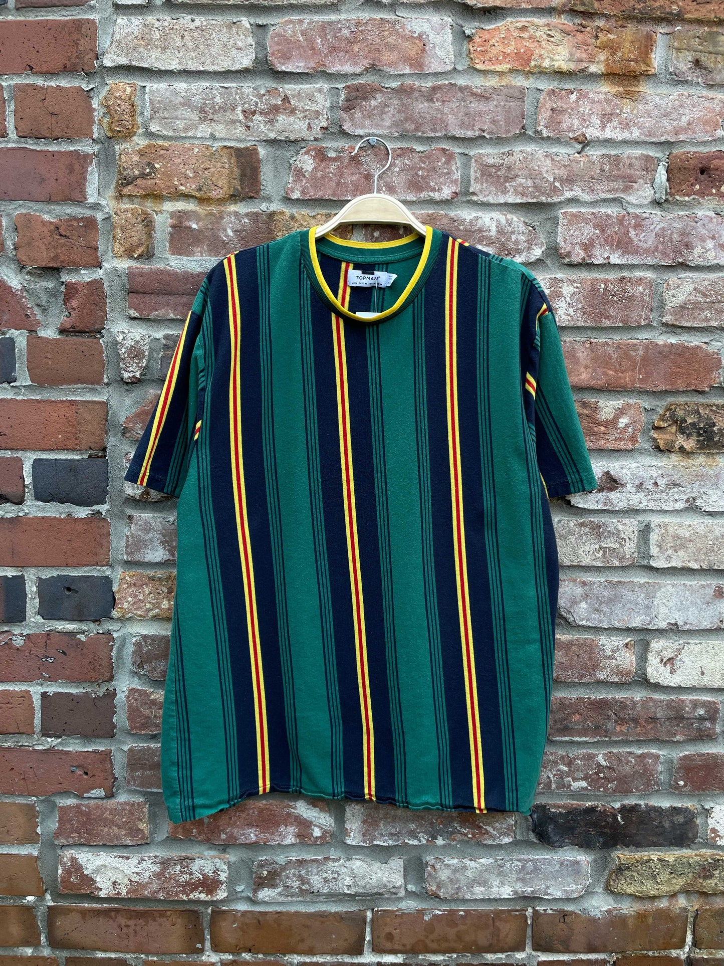 topman 90s style tommy striped tee