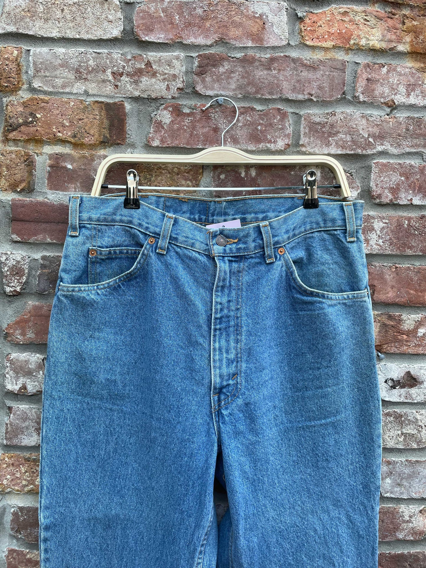 vintage levi's orange tab western style straight jeans