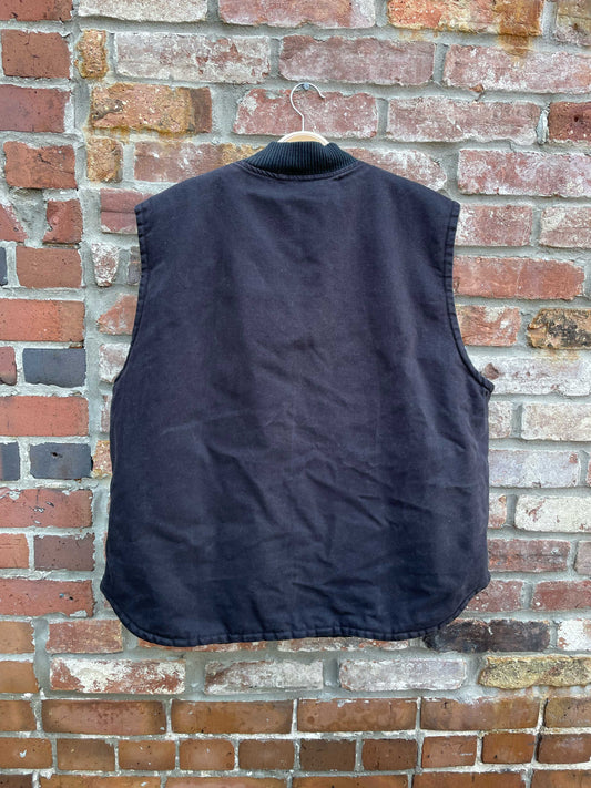 north end twill work vest