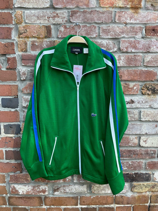 nwt deadstock vintage 70s izod track jacket