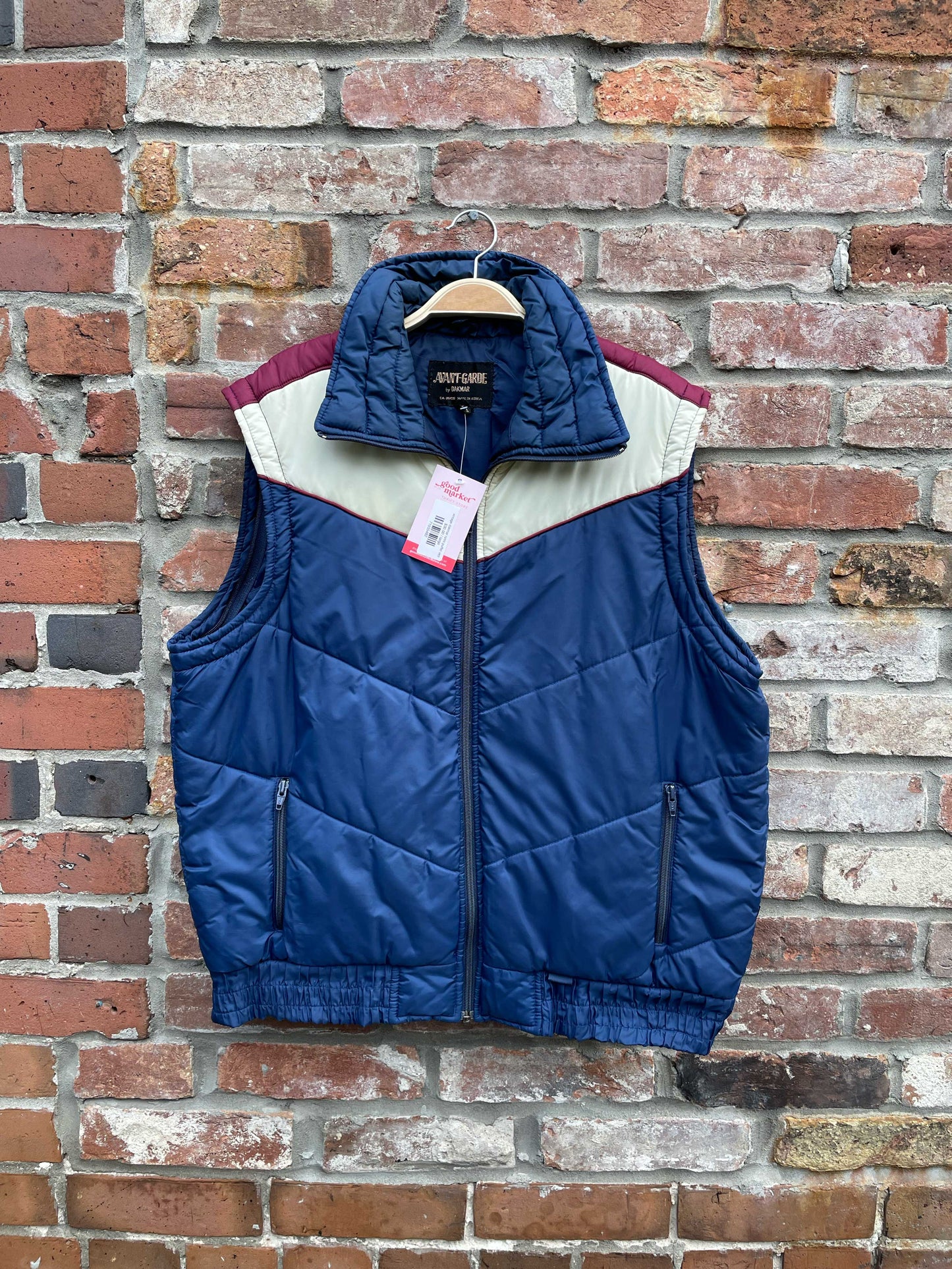 vintage dakmar retro puffer vest