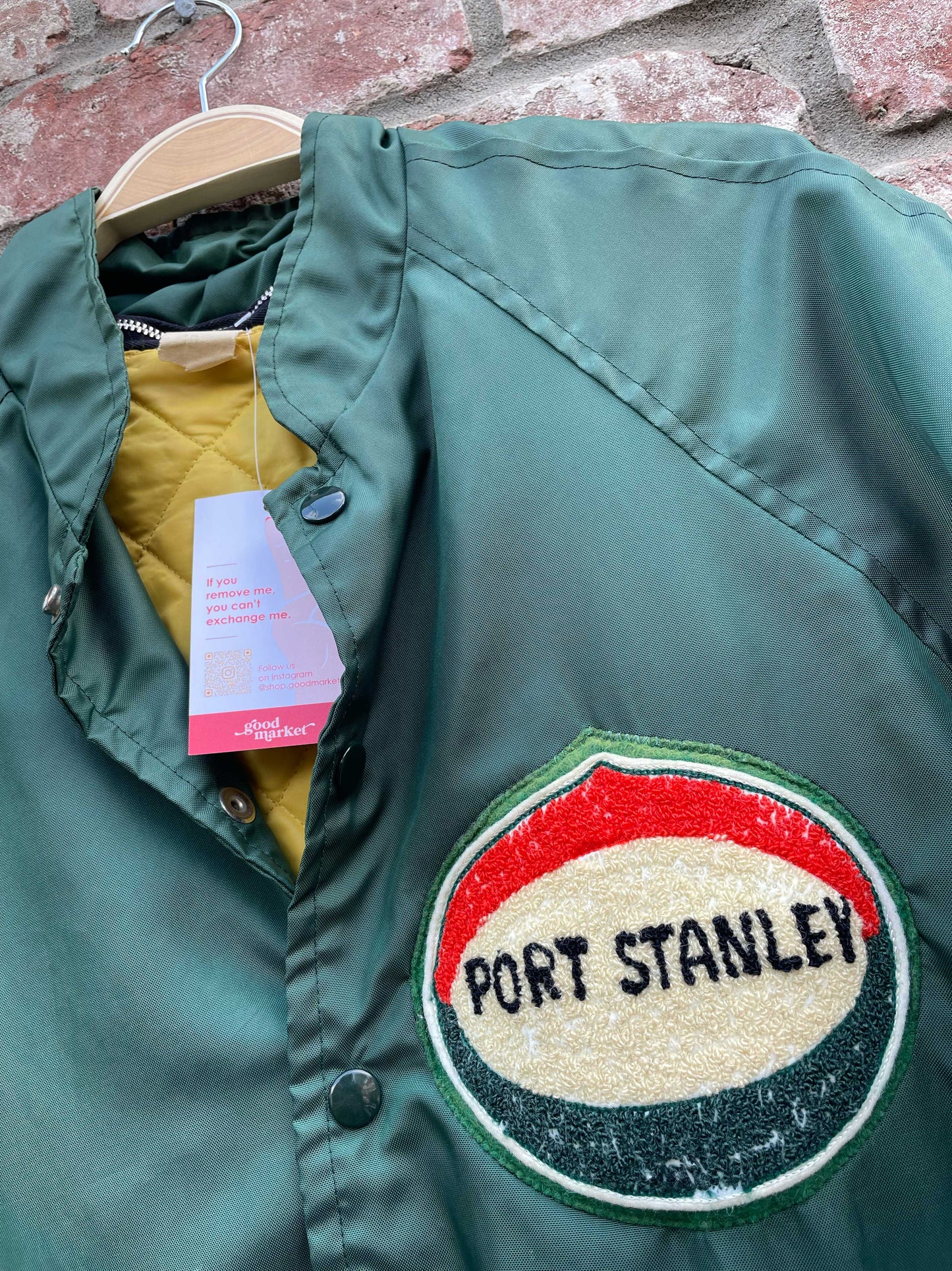 vintage 60s port stanley rowing varsity jacket