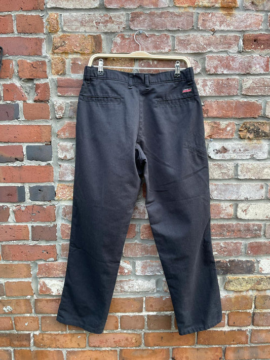 dickie's black twill work pants