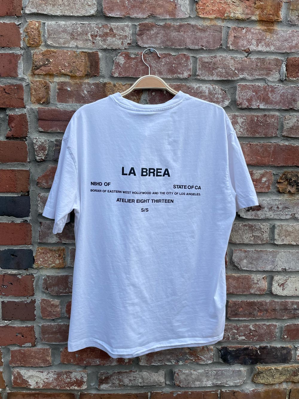 h&m loose fit la brea los angeles tee