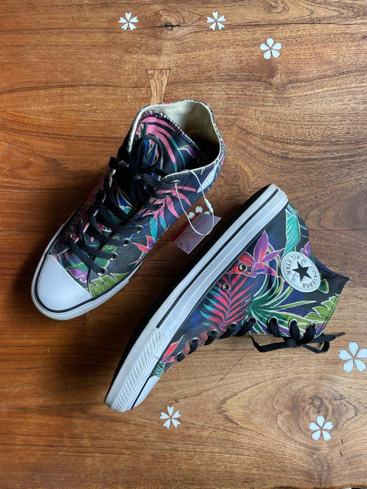 converse chuck taylor hi top tropical sneakers