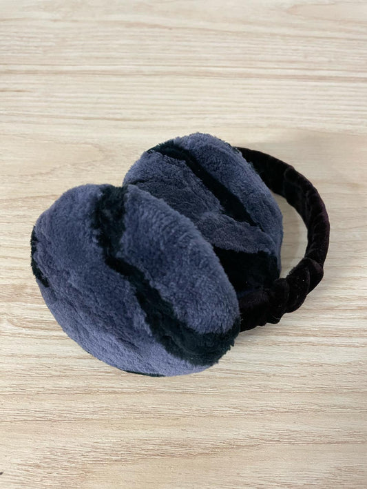 vintage velvet faux mink ear muffs