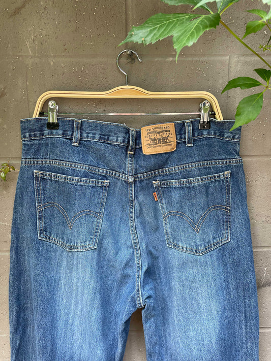 vintage levi's orange tab 506 relaxed straight jeans