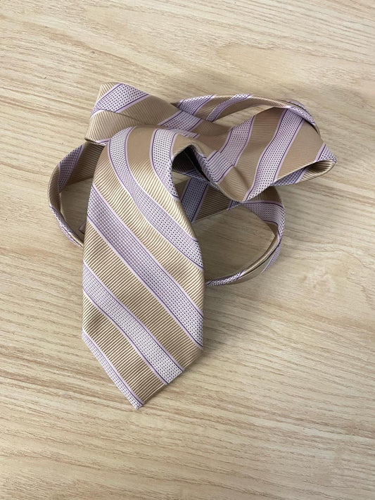 vintage guy laroche silk stripe tie