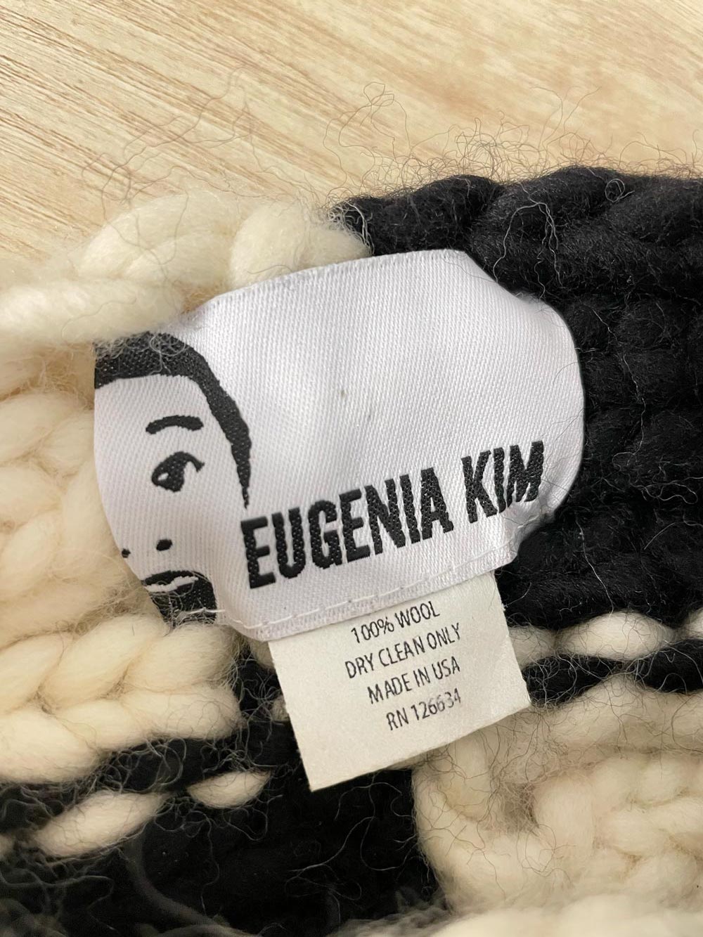 eugenia kim lula 100% wool knit headband