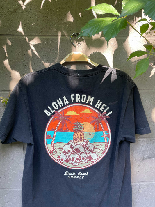 death coast supply aloha from hell tee