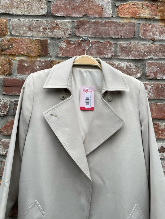 vintage 60s union made minimal belted jacket