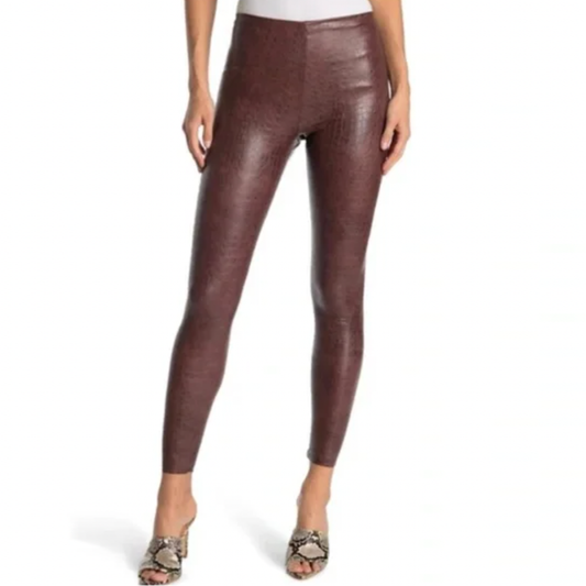 7 for all mankind croc leggings