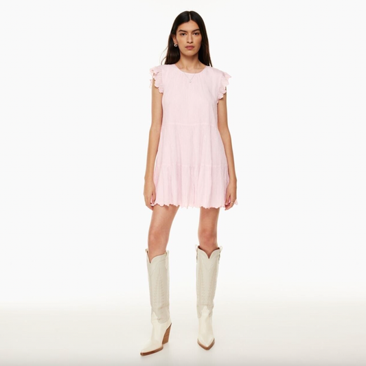 la boheme wilfred sidonie tiered mini dress