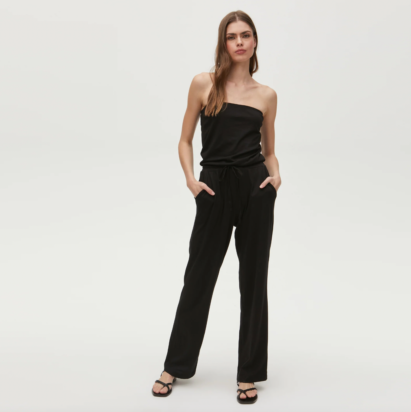 sunday best tabeta strapless jumpsuit