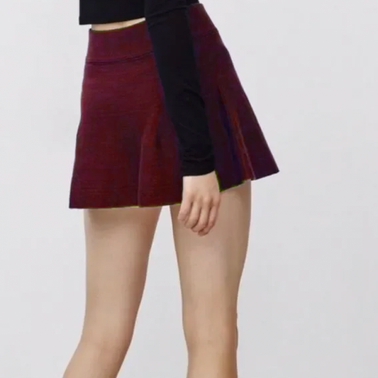 talula knit vanderbilt mini skirt