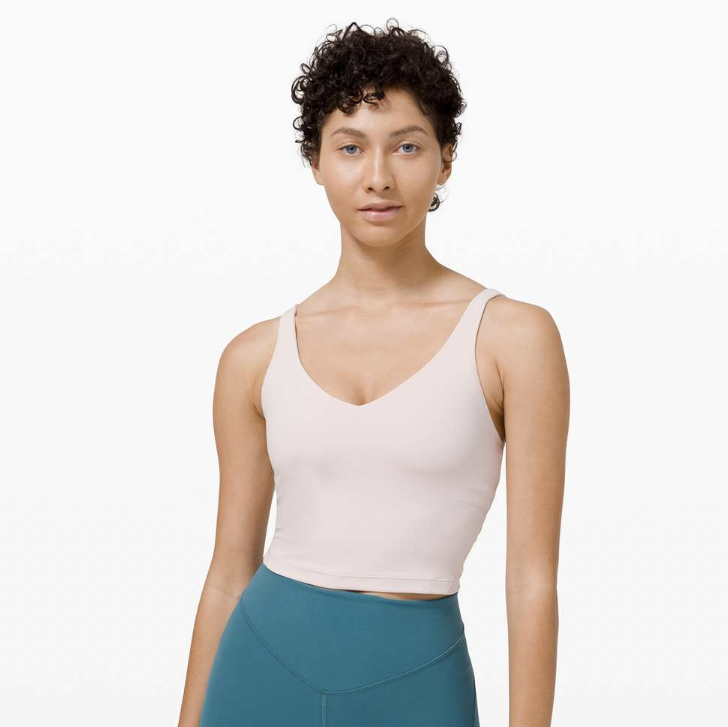 lululemon 2020 align tank feather pink