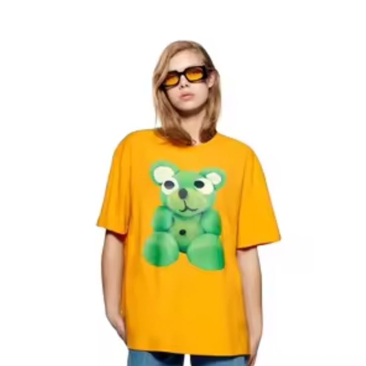 zara teddy bear graphic tee