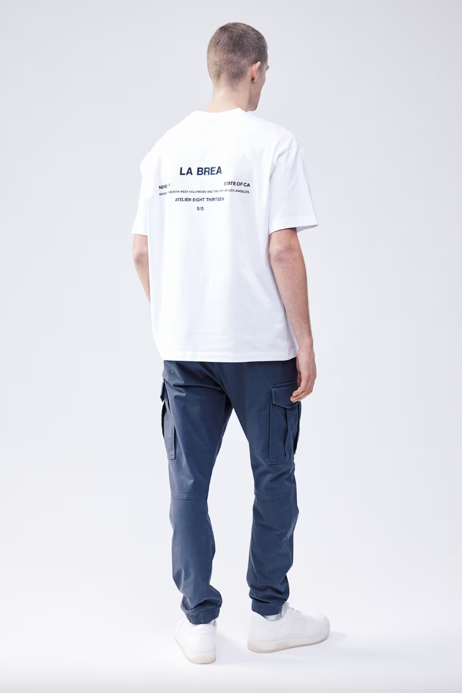 h&m loose fit la brea los angeles tee