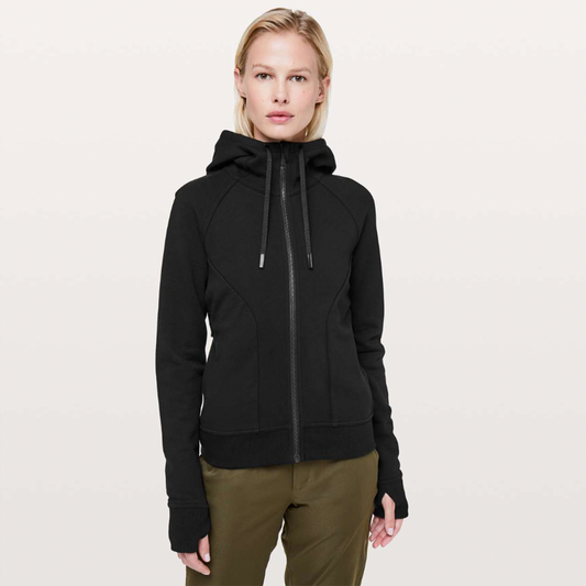 lululemon 2018 hustle & huddle hoodie cotton terry