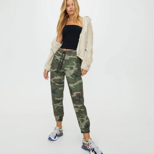 tna camo twill joggers