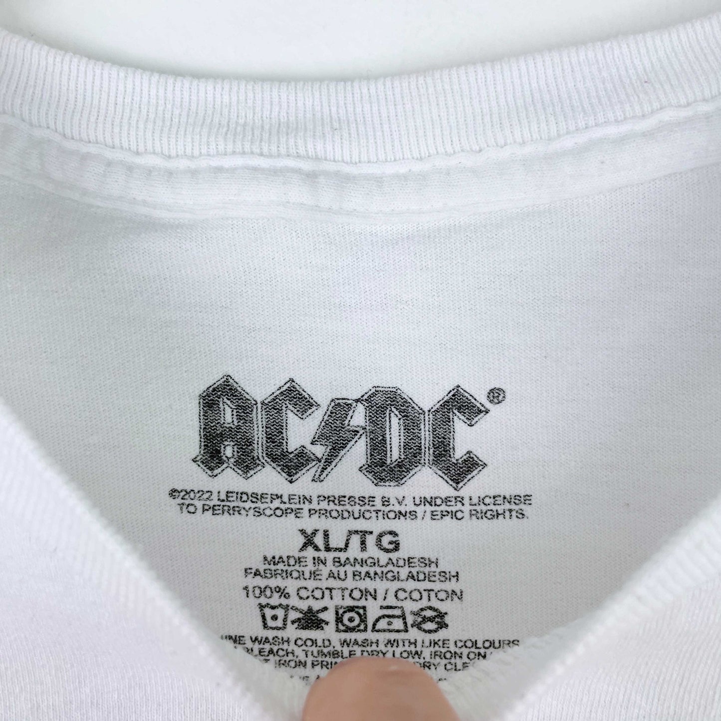 2020 acdc north american tour tee