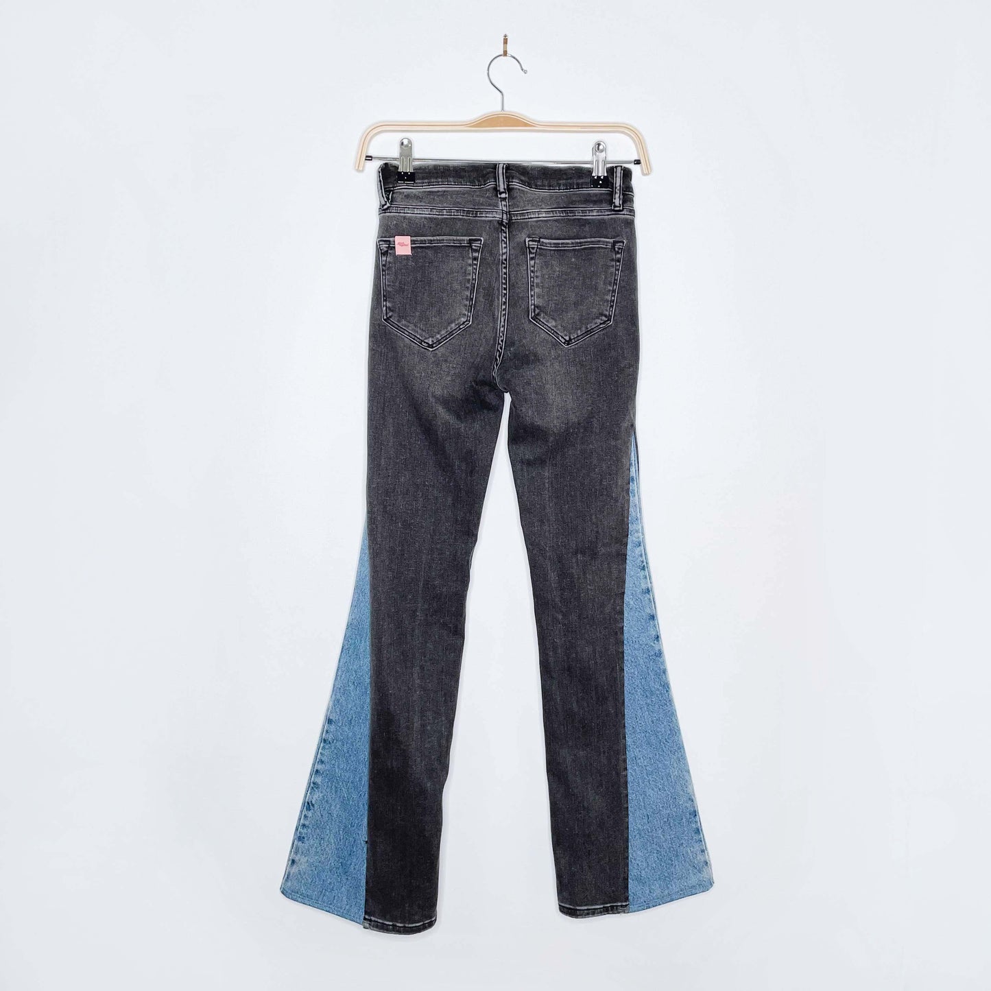 rework x all saints 70's flare jeans