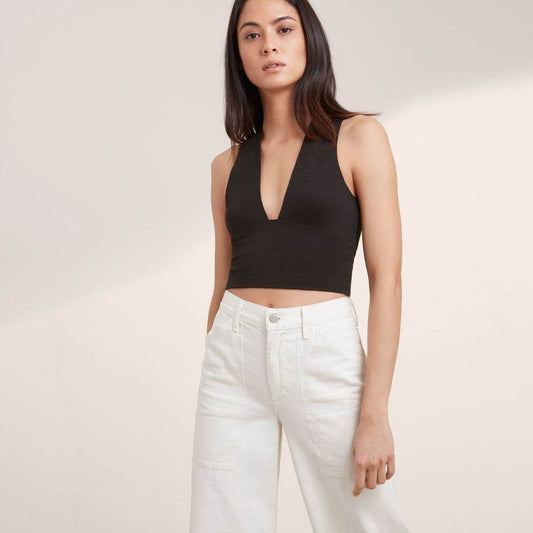 wilfred free valeria plunge cropped tank