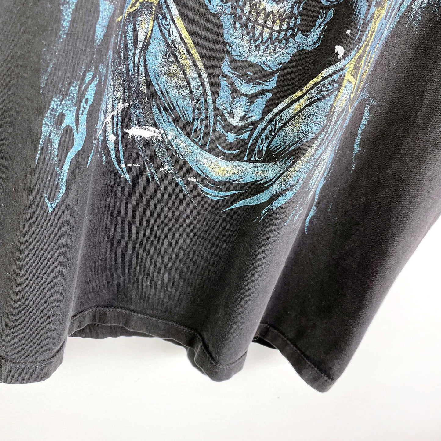 avenged sevenfold reaper distressed tee