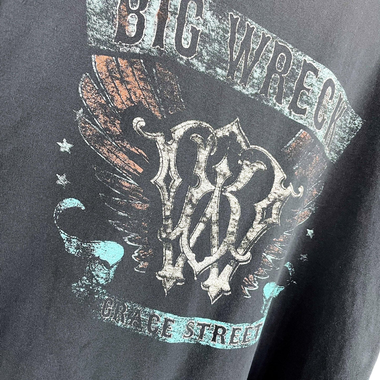 2017 big wreck grace street tour tee