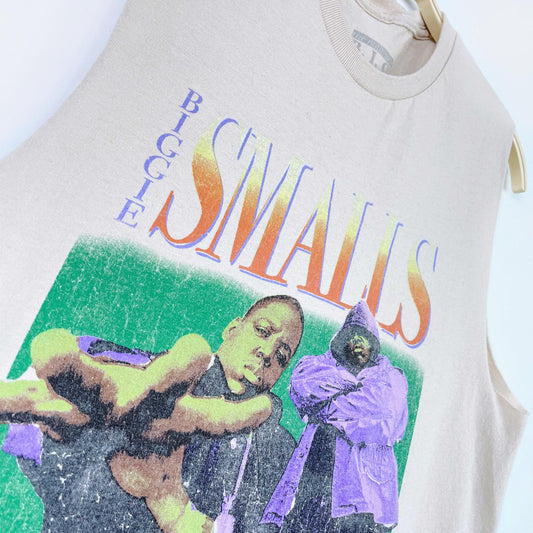 notorious BIG sleeveless tee