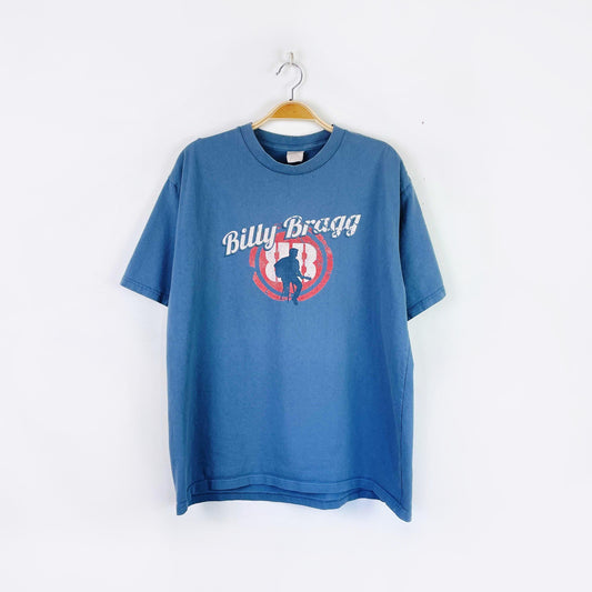 vintage billy bragg single stitch made in usa tee