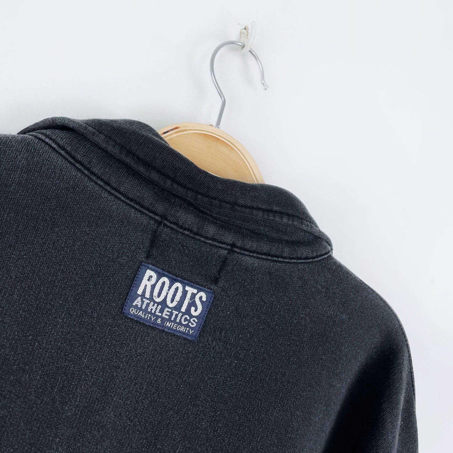 vintage 90s roots 1/4 zip relaxed sweatshirt