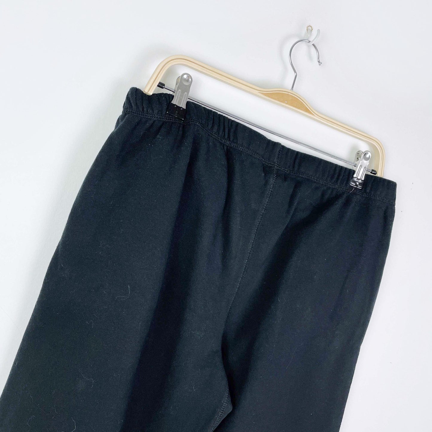 roots 2023 black organic original sweatpant - size large