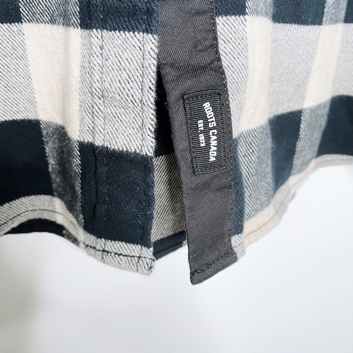 roots 2022 park flannel shirt