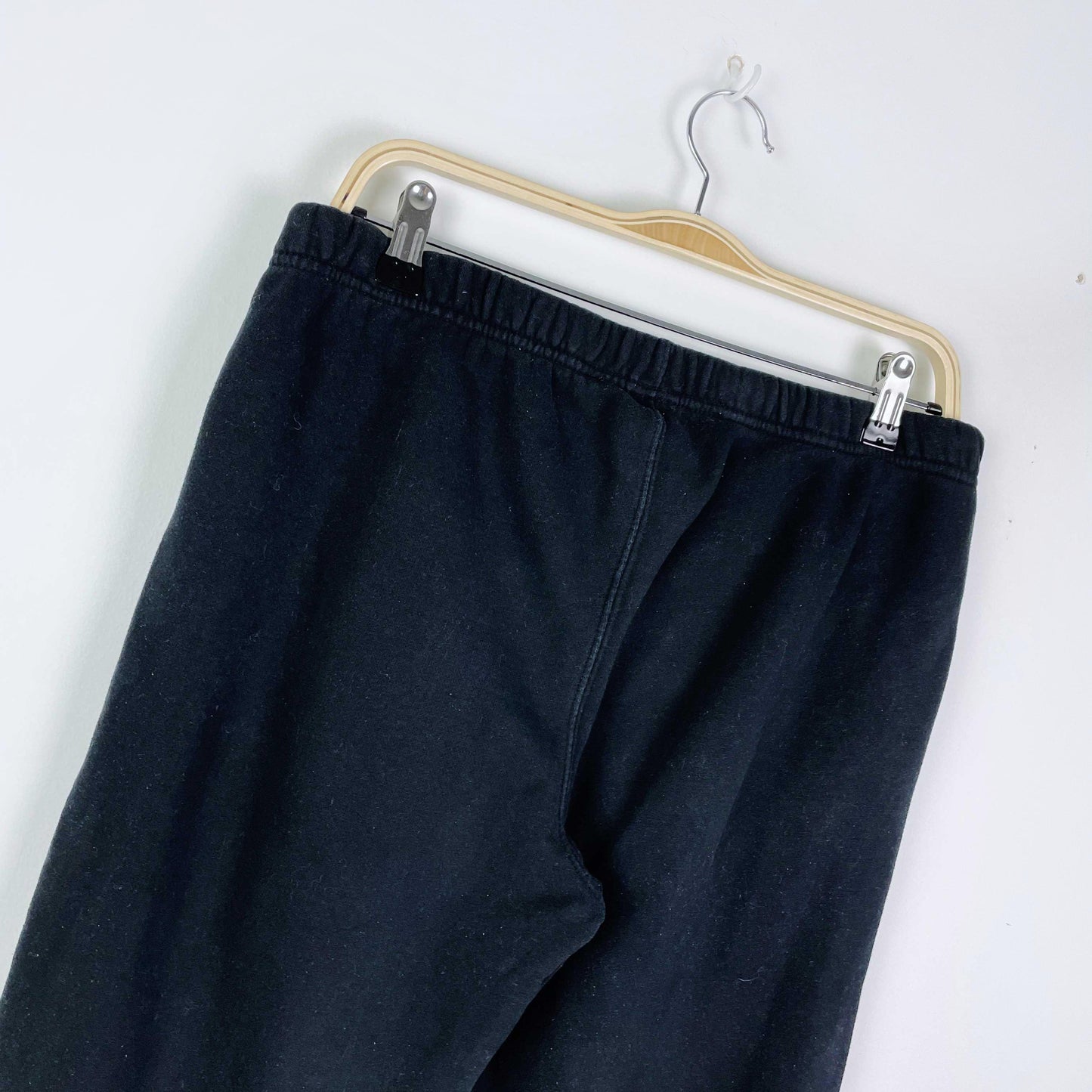 roots original classic black sweatpants - size medium