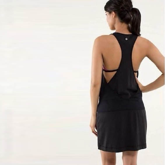 lululemon blissed out racerback tank dress