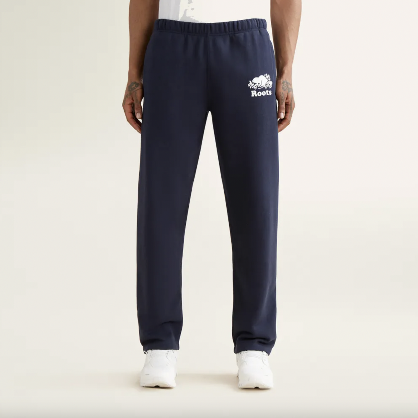 roots gender-free original cooper sweatpants - size medium