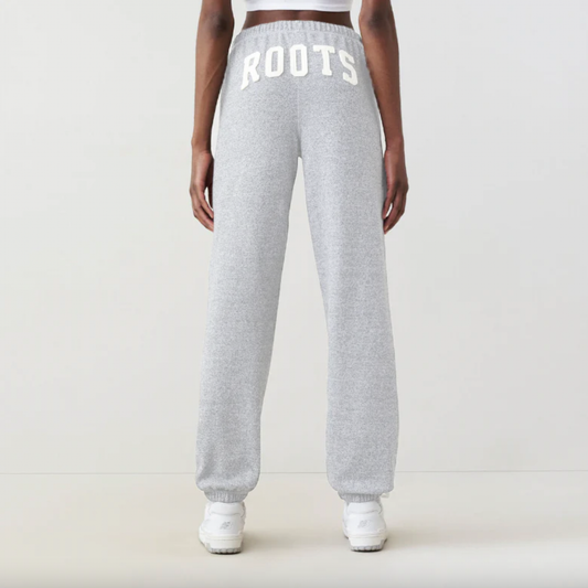 roots 2018 high rise boyfriend sweatpants - size medium