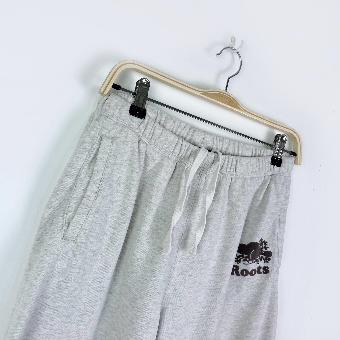 roots 2018 high rise boyfriend sweatpants - size medium