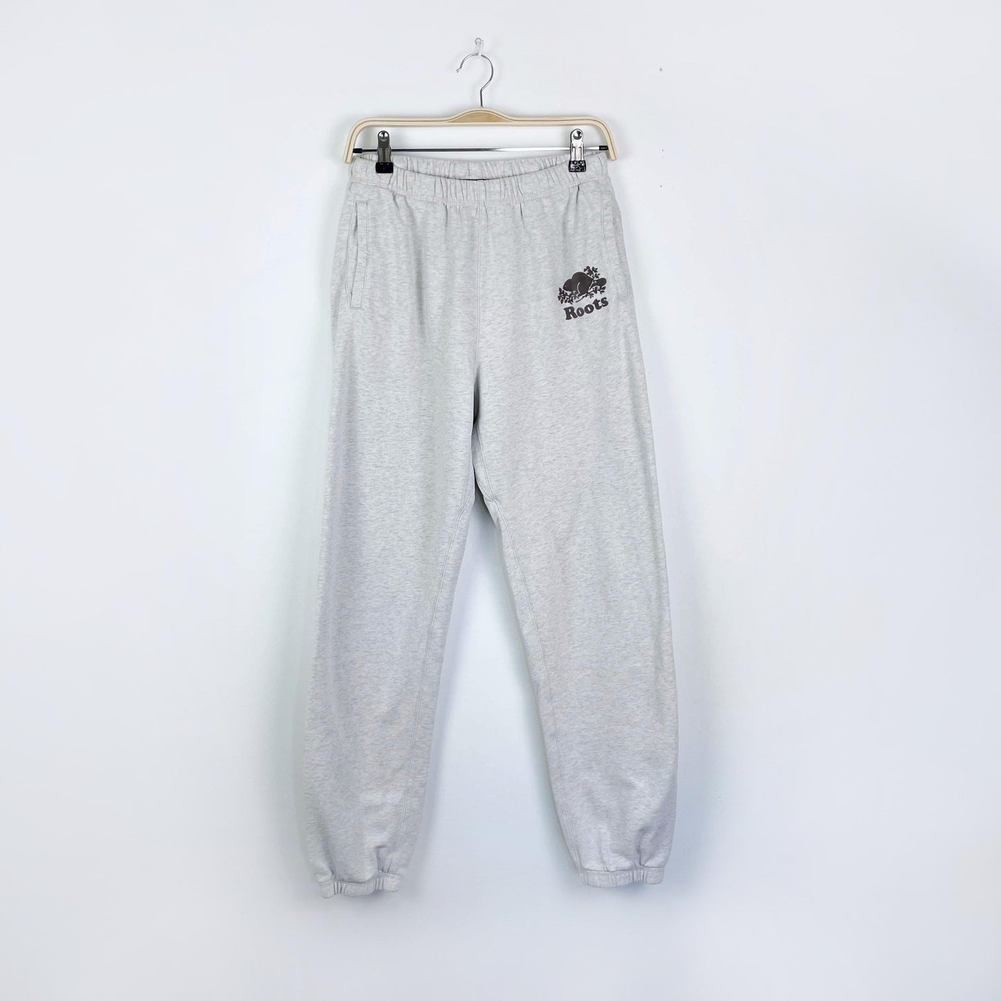 roots 2018 high rise boyfriend sweatpants - size medium