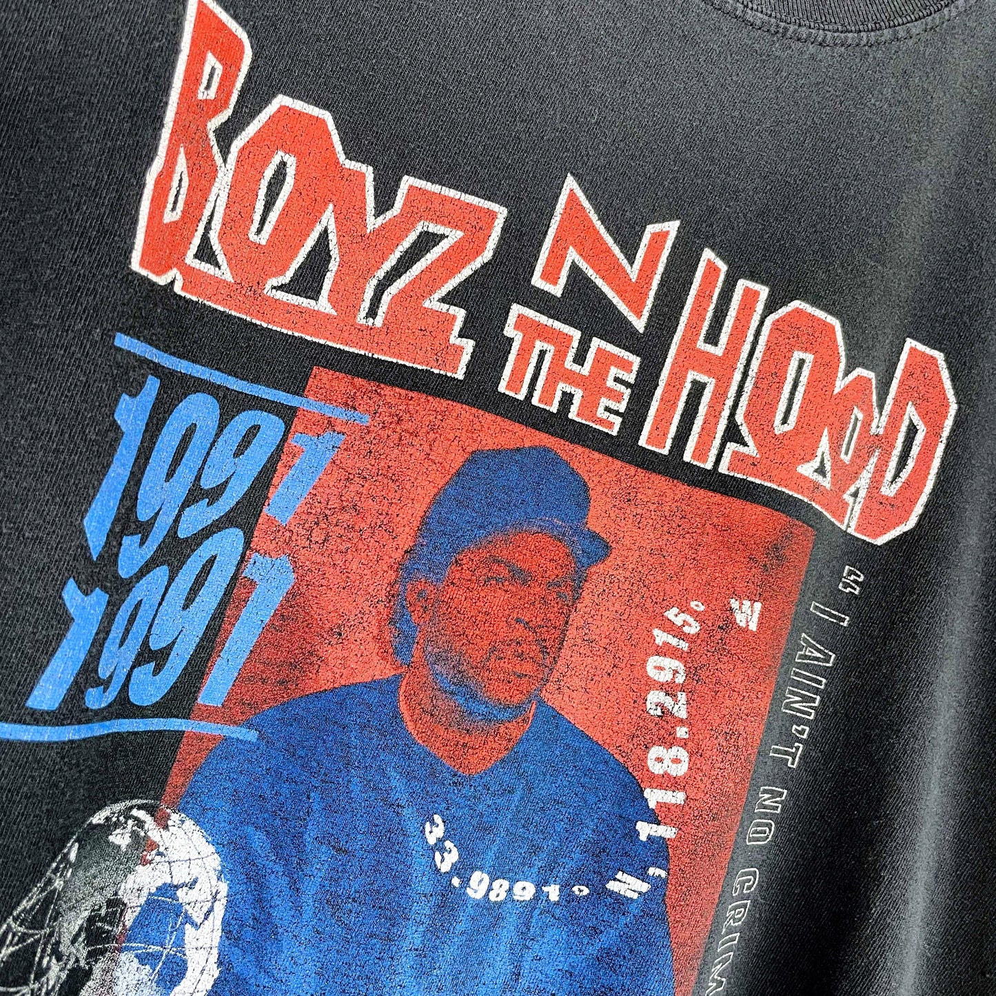 boyz in the hood graphic long sleeve tee