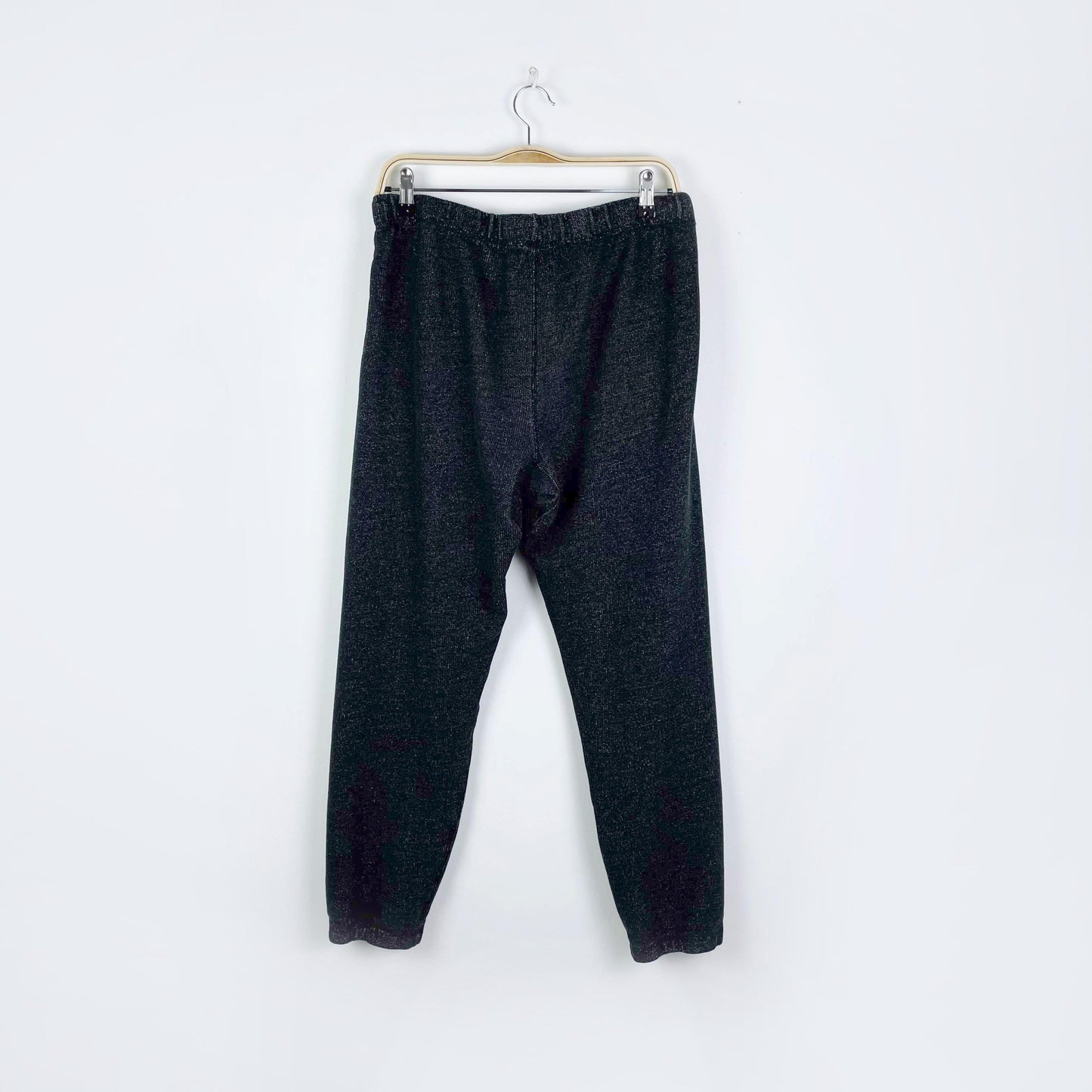 roots original black pepper high rise sweatpants - size small