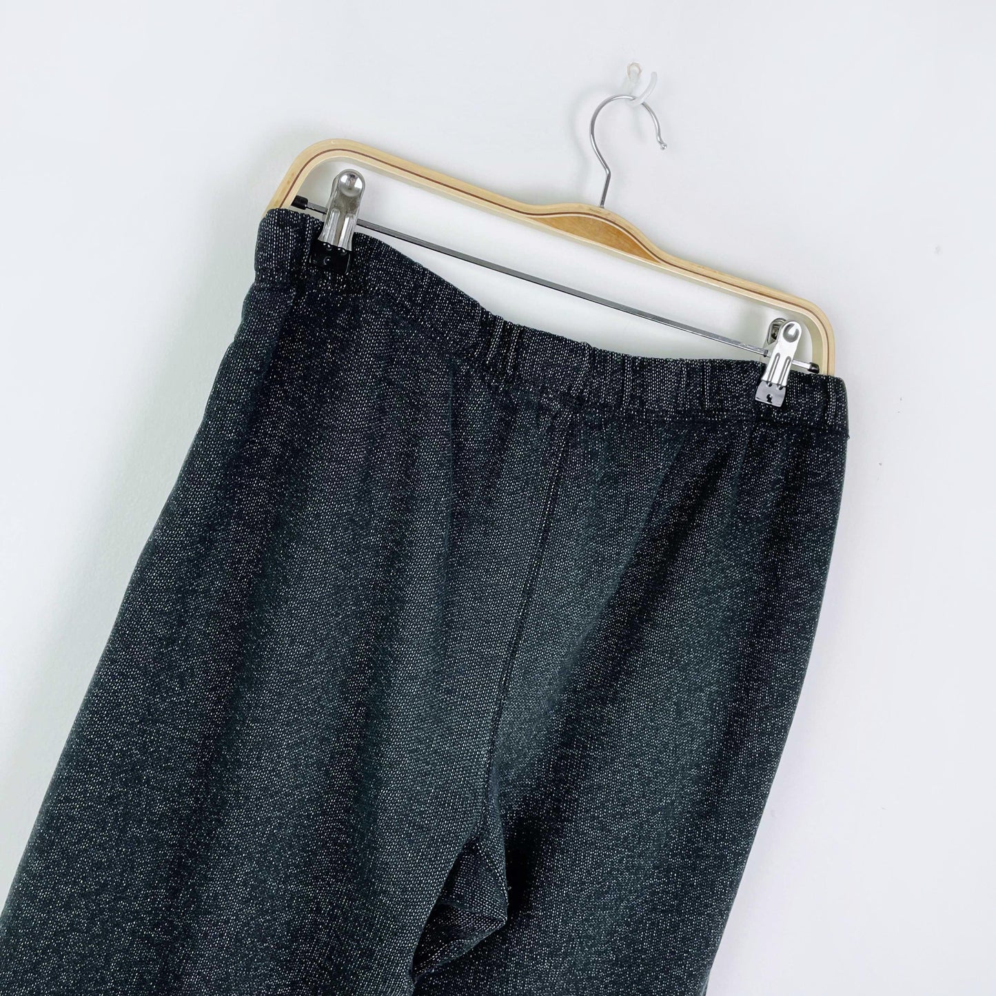 roots original black pepper high rise sweatpants - size small