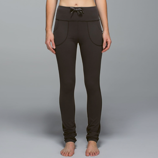 lululemon high rise skinny will pant luon - size 4