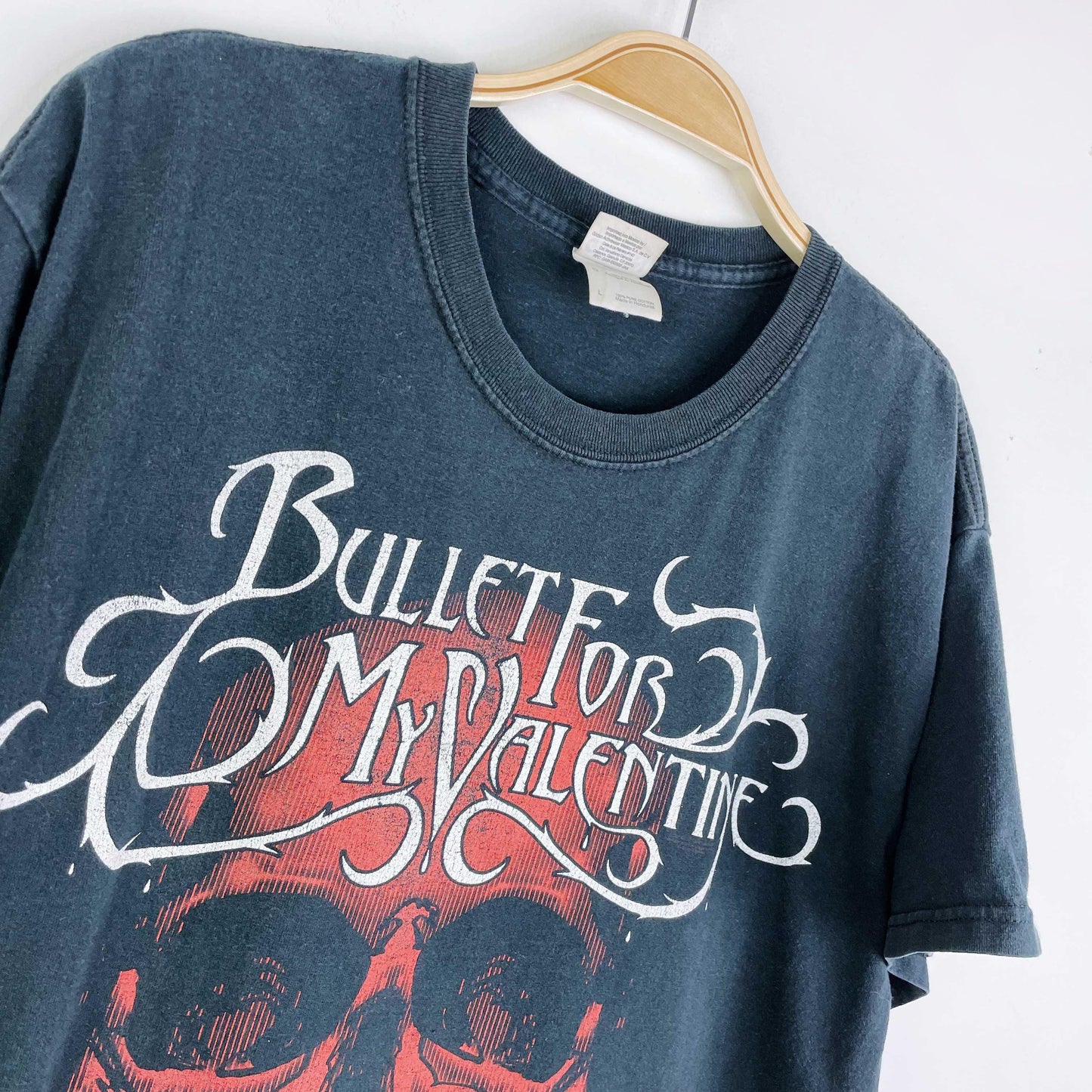 vintage bullet for my valentine walking the demon tee