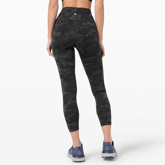 lululemon wunder train high rise everlux tight camo