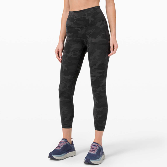 lululemon wunder train high rise everlux tight camo