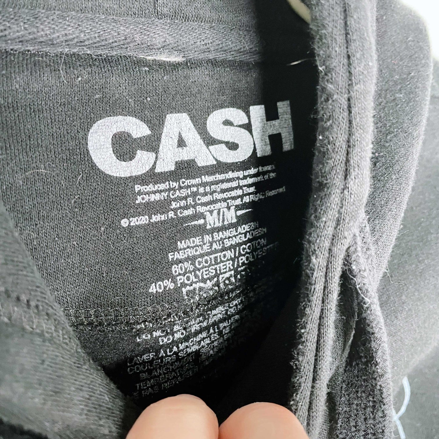 johnny cash 2020 hooded sweatshirt