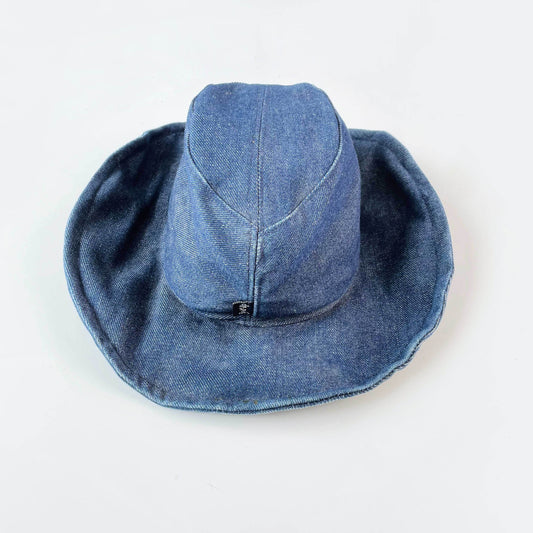 vintage 00s big it up denim cowboy hat