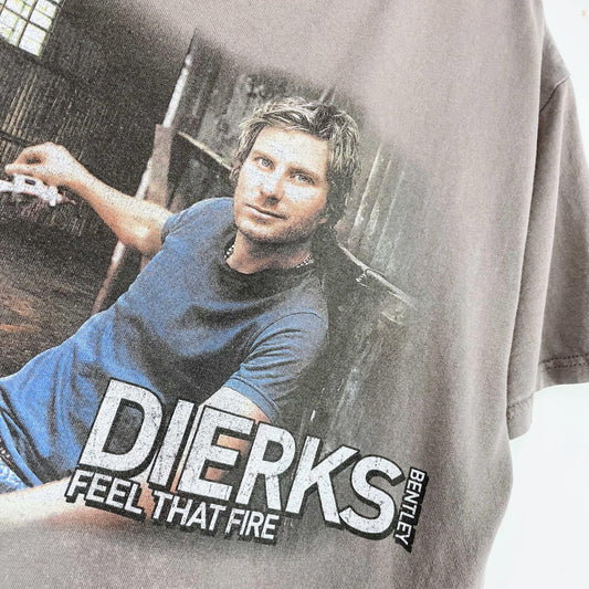 dierks bently feel that fire tour tee